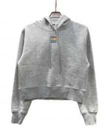 MSGM（エムエスジーエム）の古着「プルオーバーパーカー」｜ライトグレー