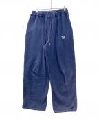 TWトゥ）の古着「Wide Sweat Pant スウェットパンツ」｜ネイビー