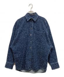 H&M STUDIO（エイチアンドエム ストゥディオ）の古着「オーバーサイズ ブークレデニムジャケット」｜インディゴ