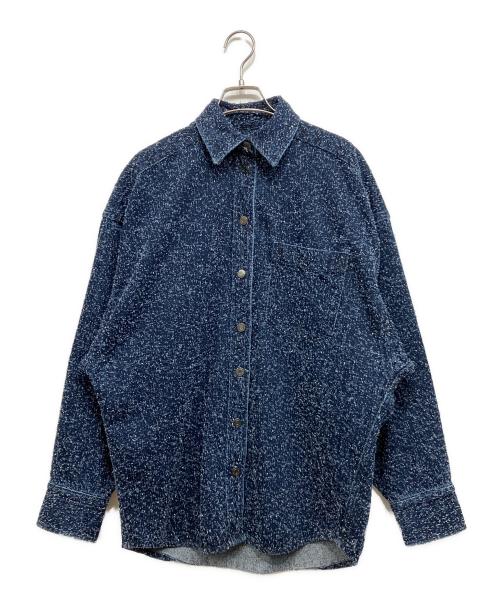 H&M STUDIO（エイチアンドエム ストゥディオ）H&M STUDIO (エイチアンドエム ストゥディオ) オーバーサイズ ブークレデニムジャケット インディゴ サイズ:XSの古着・服飾アイテム