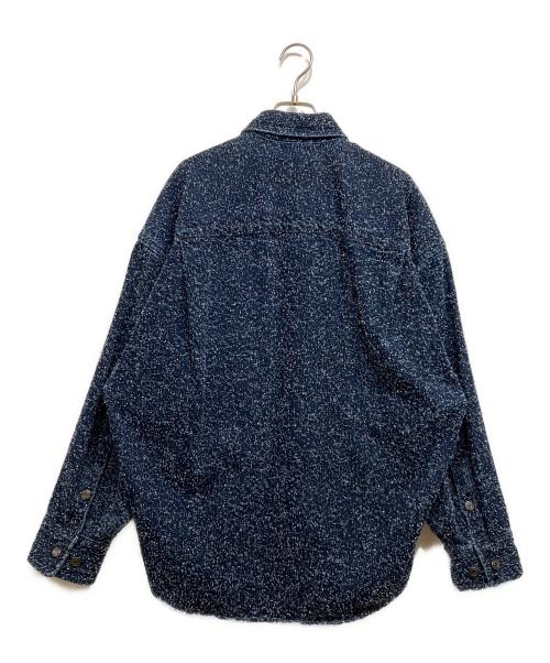 H&M STUDIO（エイチアンドエム ストゥディオ）H&M STUDIO (エイチアンドエム ストゥディオ) オーバーサイズ ブークレデニムジャケット インディゴ サイズ:XSの古着・服飾アイテム