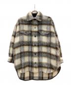 INSCRIREアンスクリア）の古着「SHAGGY CHECK OVER シャツ シャギーチェックオーバーシャツジャケット」｜マルチカラー