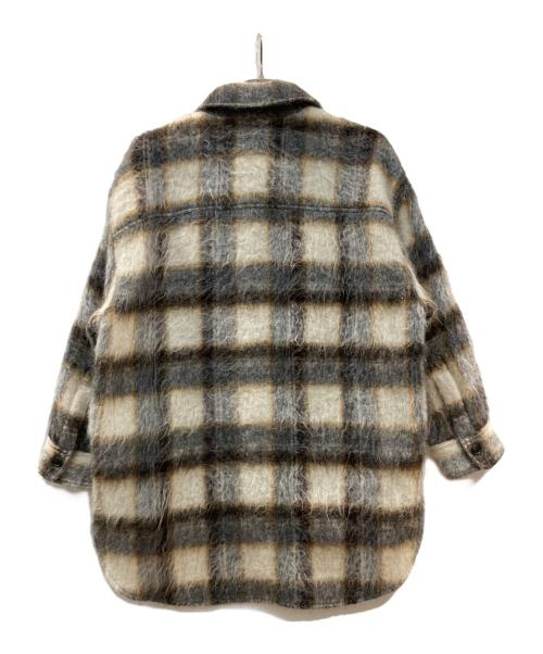 INSCRIRE（アンスクリア）INSCRIRE (アンスクリア) SHAGGY CHECK OVER シャツ シャギーチェックオーバーシャツジャケット マルチカラー サイズ:FREEの古着・服飾アイテム