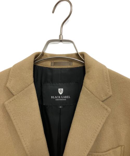 BLACK LABEL CRESTBRIDGE（ブラックレーベル クレストブリッジ）BLACK LABEL CRESTBRIDGE (ブラックレーベル クレストブリッジ) チェスターコート キャメル サイズ:Mの古着・服飾アイテム