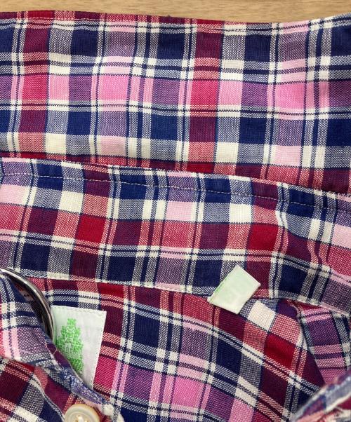 finamore（フィナモレ）finamore (フィナモレ) リネン混シャツ ピンク サイズ:Mの古着・服飾アイテム