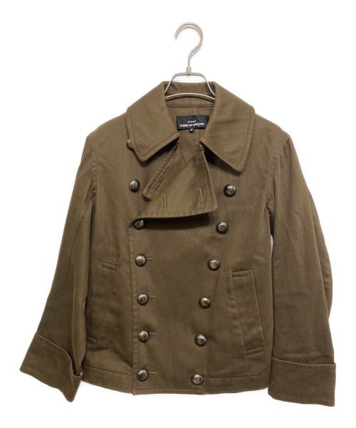 tricot COMME des GARCONS（トリココムデギャルソン）tricot COMME des GARCONS (トリココムデギャルソン) ナポレオンジャケット オリーブ サイズ:Sの古着・服飾アイテム