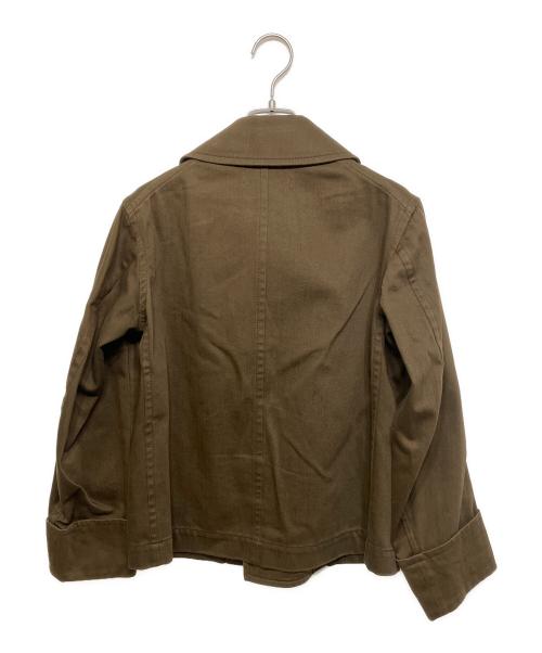 tricot COMME des GARCONS（トリココムデギャルソン）tricot COMME des GARCONS (トリココムデギャルソン) ナポレオンジャケット オリーブ サイズ:Sの古着・服飾アイテム