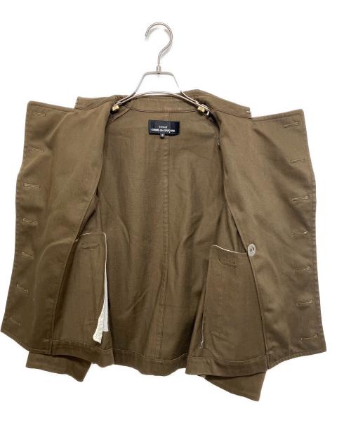 tricot COMME des GARCONS（トリココムデギャルソン）tricot COMME des GARCONS (トリココムデギャルソン) ナポレオンジャケット オリーブ サイズ:Sの古着・服飾アイテム