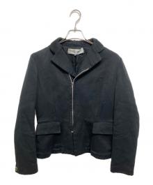 ROBE DE CHAMBRE COMME DES GARCONS（ローブドシャンブル コムデギャルソン）の古着「ジップアップジャケット」｜ブラック