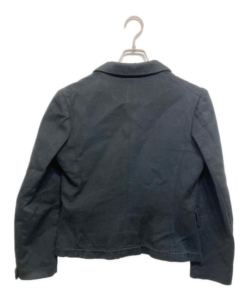 ROBE DE CHAMBRE COMME DES GARCONS（ローブドシャンブル コムデギャルソン）ROBE DE CHAMBRE COMME DES GARCONS (ローブドシャンブル コムデギャルソン) ジップアップジャケット ブラック サイズ:Lの古着・服飾アイテム