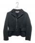ROBE DE CHAMBRE COMME DES GARCONS（ローブドシャンブル コムデギャルソン）の古着「ジップアップジャケット」｜ブラック