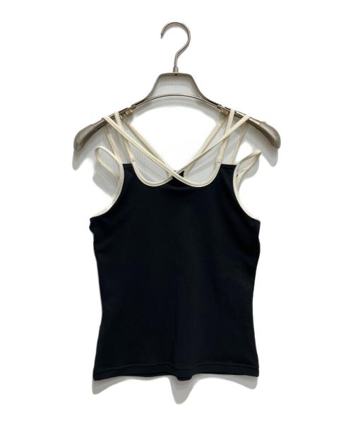 adidas（アディダス）adidas (アディダス) Avavav (アヴァヴァヴ) タンクトップ ブラック サイズ:Mの古着・服飾アイテム