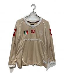 Diaspora Sketeboards（ディアスポラスケートボードズ）の古着「Lotto Scudetto Shirt」｜ベージュ