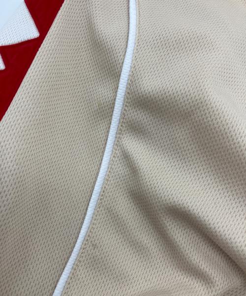 Diaspora Sketeboards（ディアスポラスケートボードズ）Diaspora Sketeboards (ディアスポラスケートボードズ) Lotto Scudetto Shirt ベージュ サイズ:Mの古着・服飾アイテム
