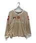 Diaspora Sketeboards（ディアスポラスケートボードズ）の古着「Lotto Scudetto Shirt」｜ベージュ