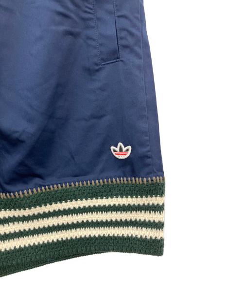 adidas（アディダス）adidas (アディダス) CLOT (クロット) CROCHET SHORTS ネイビー サイズ:XLの古着・服飾アイテム
