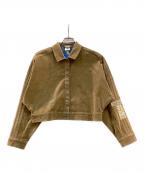 adidasアディダス）の古着「アディブレイク 起毛ツイル ジャケット」｜ブラウン