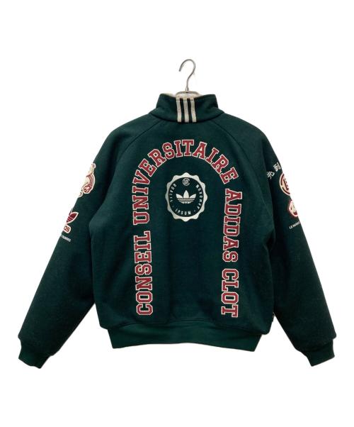 adidas（アディダス）adidas (アディダス) CLOT (クロット) WARM UP JACKET　IK2954 グリーン サイズ:XS 未使用品の古着・服飾アイテム