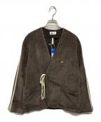 adidas×CLOTアディダス×クロット）の古着「CORD JKT コーデュロイジャケット 羽織 レースライン」｜ブラウン