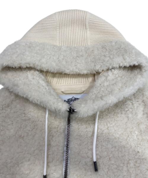 Diego M（ディエゴエム）Diego M (ディエゴエム) フェイクムートンコート アイボリー サイズ:42の古着・服飾アイテム