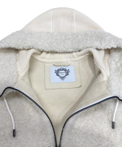 Diego M（ディエゴエム）Diego M (ディエゴエム) フェイクムートンコート アイボリー サイズ:42の古着・服飾アイテム