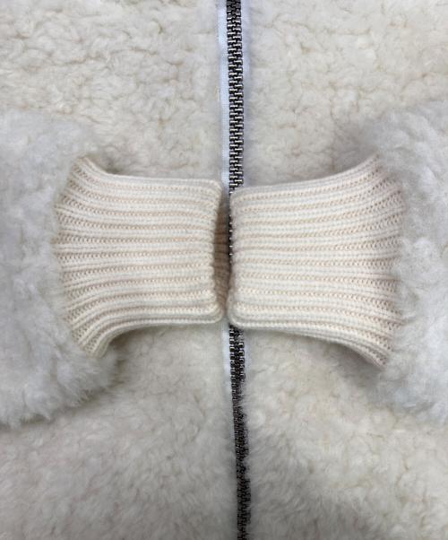 Diego M（ディエゴエム）Diego M (ディエゴエム) フェイクムートンコート アイボリー サイズ:42の古着・服飾アイテム