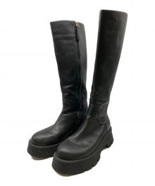 Gianvito Rossi（ジャンヴィト ロッシ）の古着「MONTEY BOOT」｜ブラック