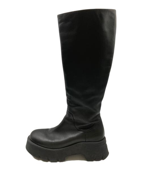 Gianvito Rossi（ジャンヴィト ロッシ）Gianvito Rossi (ジャンヴィト ロッシ) MONTEY BOOT ブラック サイズ:37 1/2の古着・服飾アイテム