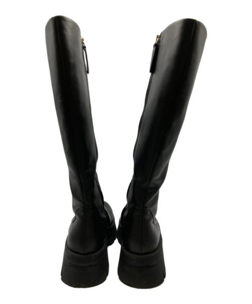 Gianvito Rossi（ジャンヴィト ロッシ）Gianvito Rossi (ジャンヴィト ロッシ) MONTEY BOOT ブラック サイズ:37 1/2の古着・服飾アイテム