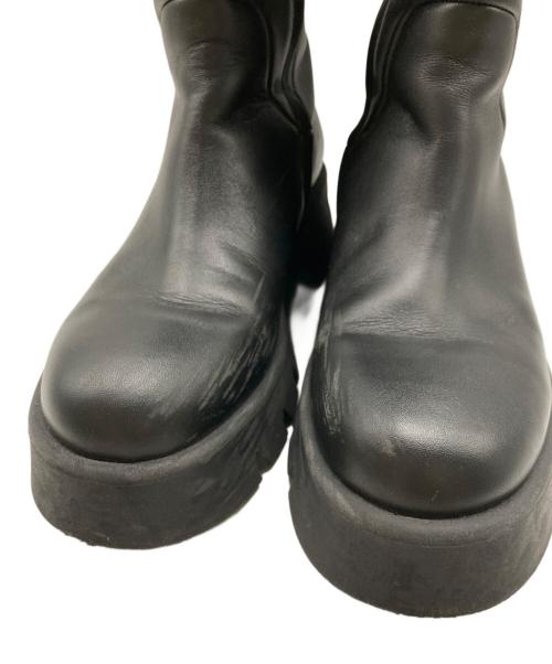 Gianvito Rossi（ジャンヴィト ロッシ）Gianvito Rossi (ジャンヴィト ロッシ) MONTEY BOOT ブラック サイズ:37 1/2の古着・服飾アイテム
