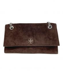 TORY BURCH（トリーバーチ）の古着「スエードチェーンショルダーバッグ」