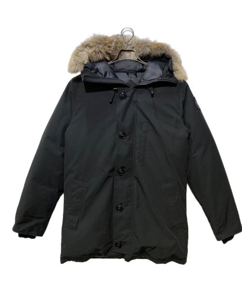 CANADA GOOSE（カナダグース）CANADA GOOSE (カナダグース) CHATEAU PARKA　ファー付ダウンコート ブラック サイズ:Lの古着・服飾アイテム