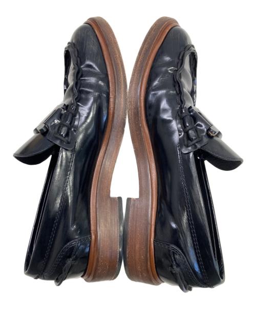 TOD'S（トッズ）TOD'S (トッズ) チェーンロゴローファー ブラック サイズ:37の古着・服飾アイテム