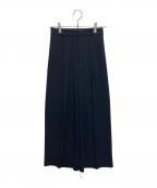 COLLAGE GALLARDAGALANTEコラージュ ガリャルダガランテ）の古着「ジャージワイドパンツ」｜ネイビー