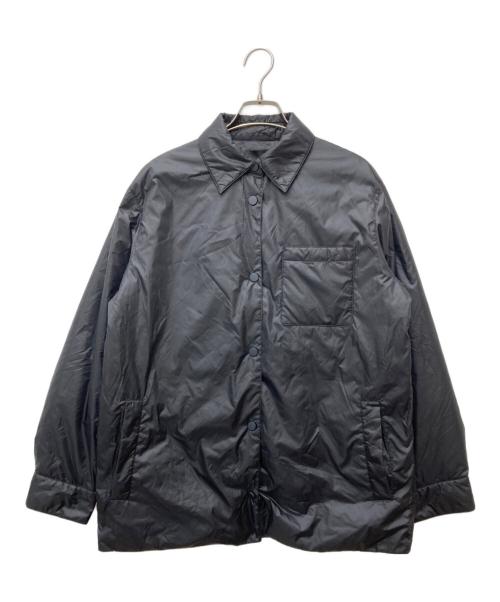 theory（セオリー）theory (セオリー) POLISHED NYL/ PKT SH PUFFE コーチジャケット　 ブラック サイズ:Sの古着・服飾アイテム