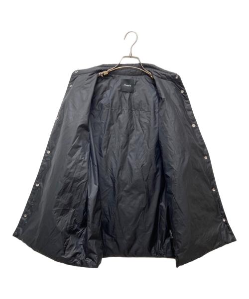 theory（セオリー）theory (セオリー) POLISHED NYL/ PKT SH PUFFE コーチジャケット　 ブラック サイズ:Sの古着・服飾アイテム