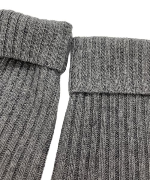 theory（セオリー）theory (セオリー) オフショルダーニットワンピース グレー サイズ:Sの古着・服飾アイテム