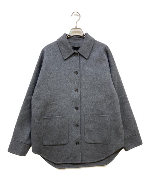 theory（セオリー）theory (セオリー) オーバーサイズシャツジャケット グレー サイズ:S 未使用品の古着・服飾アイテム