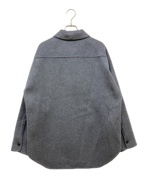 theory（セオリー）theory (セオリー) オーバーサイズシャツジャケット グレー サイズ:S 未使用品の古着・服飾アイテム