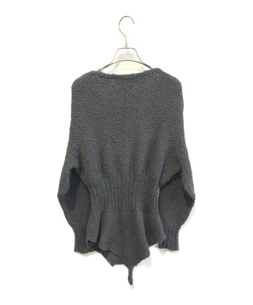 JUN MIKAMI（ジュン ミカミ）JUN MIKAMI (ジュン ミカミ) ニットボディースーツ グレー サイズ:FREEの古着・服飾アイテム