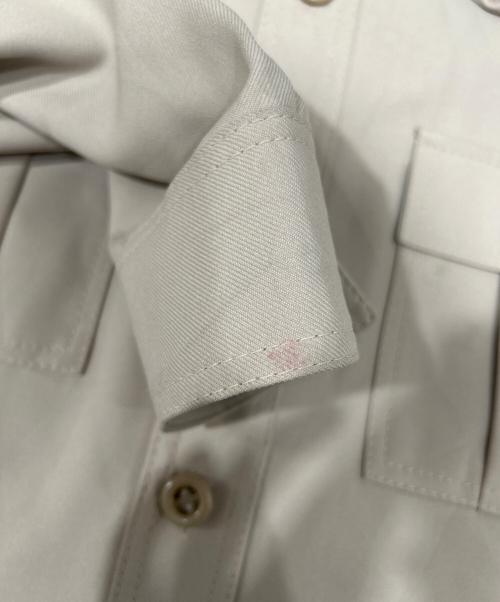 KINGS ROAD（キングスロード）KINGS ROAD (キングスロード) サファリシャツ　 70’S カーキ サイズ:Lの古着・服飾アイテム