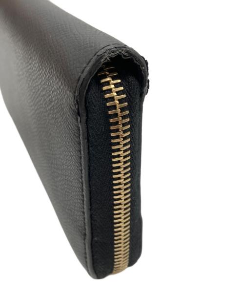 FENDI（フェンディ）FENDI (フェンディ) ジップラウンドウォレット ブラックの古着・服飾アイテム