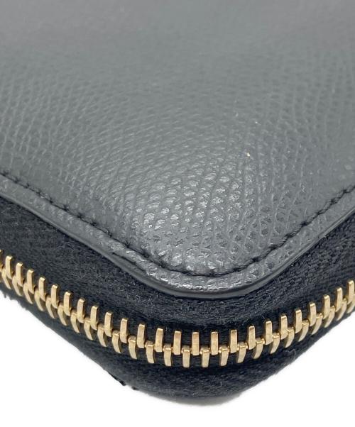 FENDI（フェンディ）FENDI (フェンディ) ジップラウンドウォレット ブラックの古着・服飾アイテム