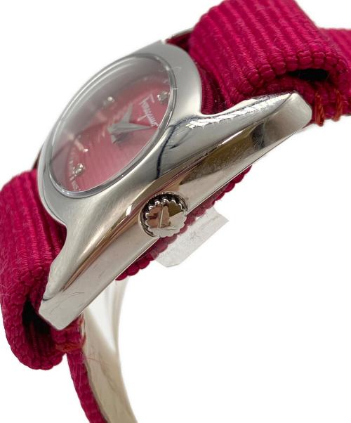 Salvatore Ferragamo（サルヴァトーレ フェラガモ）Salvatore Ferragamo (サルヴァトーレ フェラガモ) 腕時計 レッドの古着・服飾アイテム