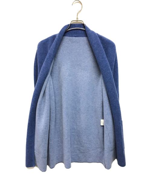 Leilian（レリアン）LEILIAN (レリアン) 配色ジャケット ブルー サイズ:9の古着・服飾アイテム