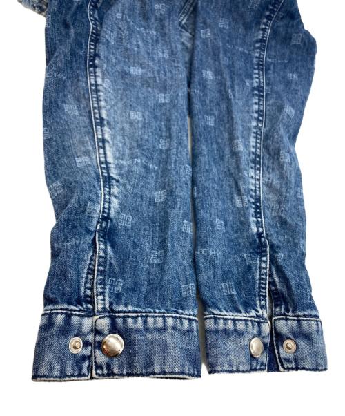 GIVENCHY（ジバンシィ）GIVENCHY (ジバンシィ) クロップドデニムジャケット インディゴ サイズ:SIZE 12の古着・服飾アイテム