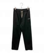 CELINEセリーヌ）の古着「トラックパンツ ダブルフェイスジャージー」｜ブラック