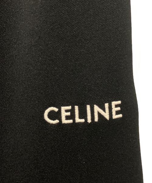 CELINE（セリーヌ）CELINE (セリーヌ) トラックパンツ ダブルフェイスジャージー ブラック サイズ:XSの古着・服飾アイテム