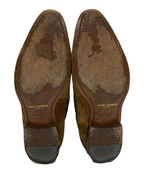 Saint Laurent Paris（サンローランパリ）Saint Laurent Paris (サンローランパリ) ジョッパーブーツ ブラウン サイズ:39　1/2の古着・服飾アイテム