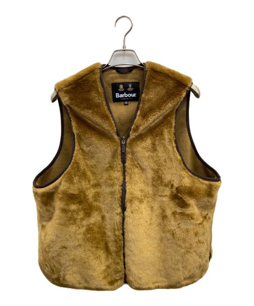 Barbour（バブアー）Barbour (バブアー) Adam et Rope (アダム エ ロペ) ファーベスト ブラウン サイズ:38の古着・服飾アイテム